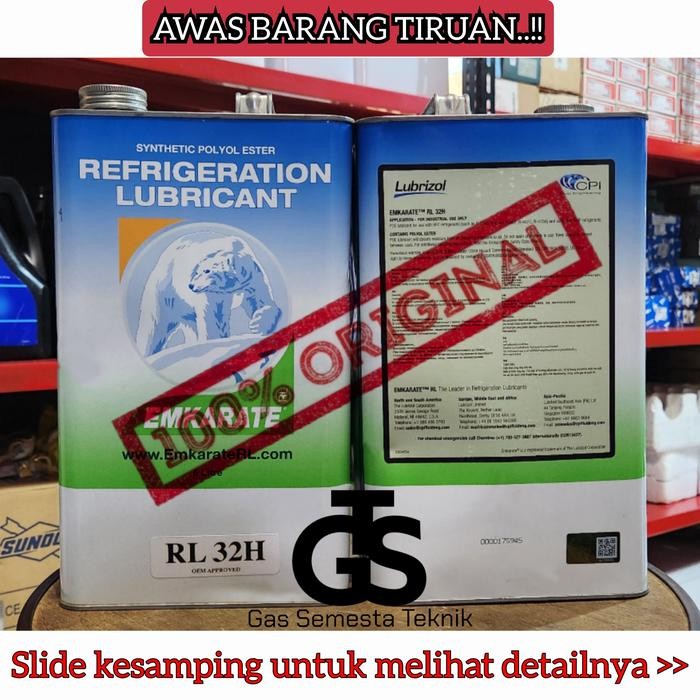 OLI EMKARATE RL32H ORIGINAL OLI EMKARATE RL 32H OLI EMKARATE RL32 Kode 899