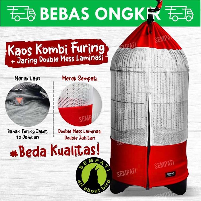 Krodong Lovebird Kerodong Sangkar Kandang Burung Lovebird Variasi Transparan Hyget Hg Krodong