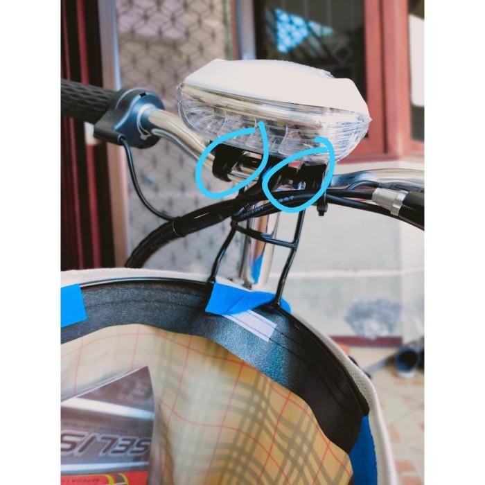 Tas Kranjang Depan Scooter Otoped Skuter Sepeda Lipat Listrik Ebike