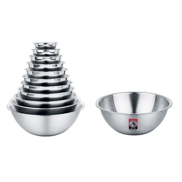 Hemat Mangkok Stainless Steel Serbaguna Mixing Bowl Stainless Zebra