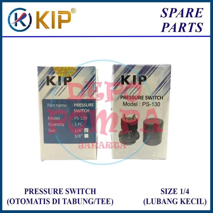 Otomatis Pompa Air KIP 1/4 / Pressure Switch KIP 1/4 / Otomatis Tabung