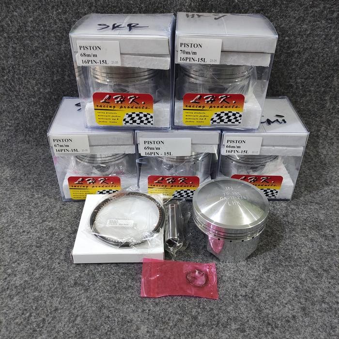 0EHER PISTON KIT LHK 66 67 68 69 70 PEN 16 SUZUKI SATRIA FU 150 GSX