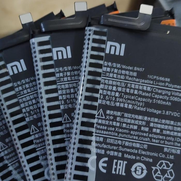 Baterai BN57 Xiaomi Redmi Poco X3 Pro Batre Pocophone X3 BN 57 Copotan
