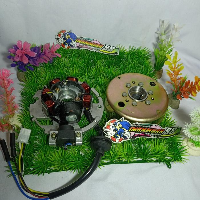 MAGNET MAGNIT KIMCIL SPUL PENGAPIAN SET PNP YAMAHA FIZ R FORCE ONE