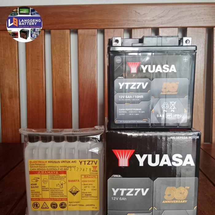 Yuasa Ytz7V Aki Original Nmax