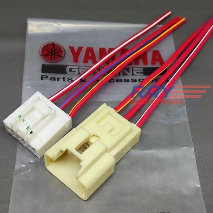 Socket Kabel Spull Spul Yamaha Nmax Aerox Lexi Freego / Soket Kabel Motor