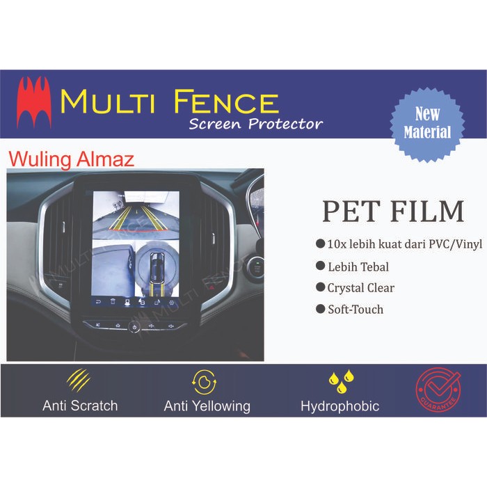 Screen Guard Head Unit Wuling Almaz