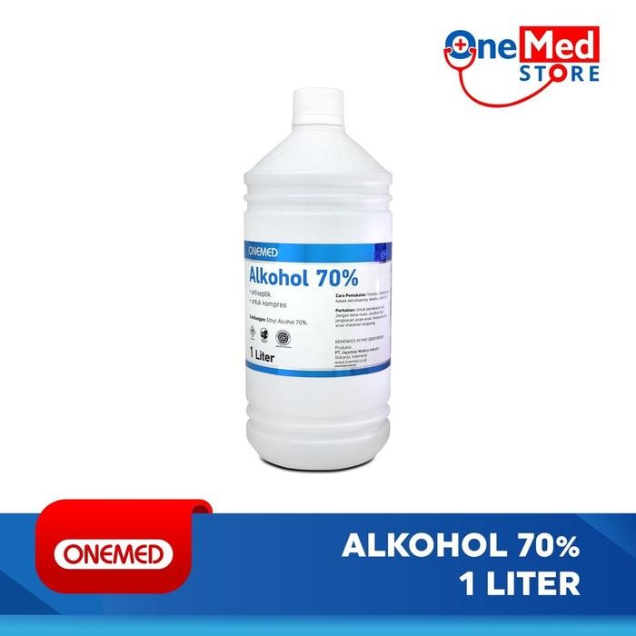 (Expert) Onemed Alkohol 70 Persen 1 Liter