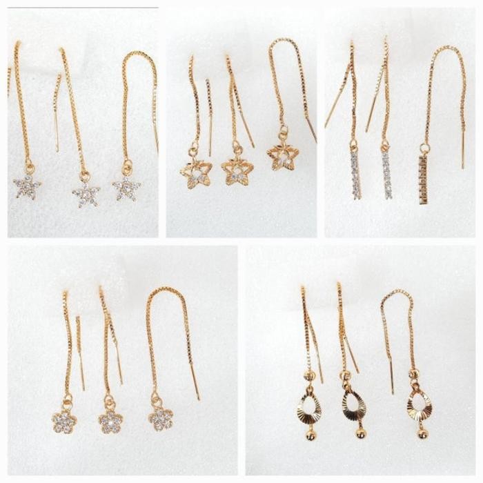 (Expert) FAVORITE Anting emas slundup malaysia