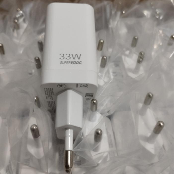 ADAPTOR KEPALA CHARGER OPPO 33W SUPER VOOC ADAPTOR OPPO 33W *