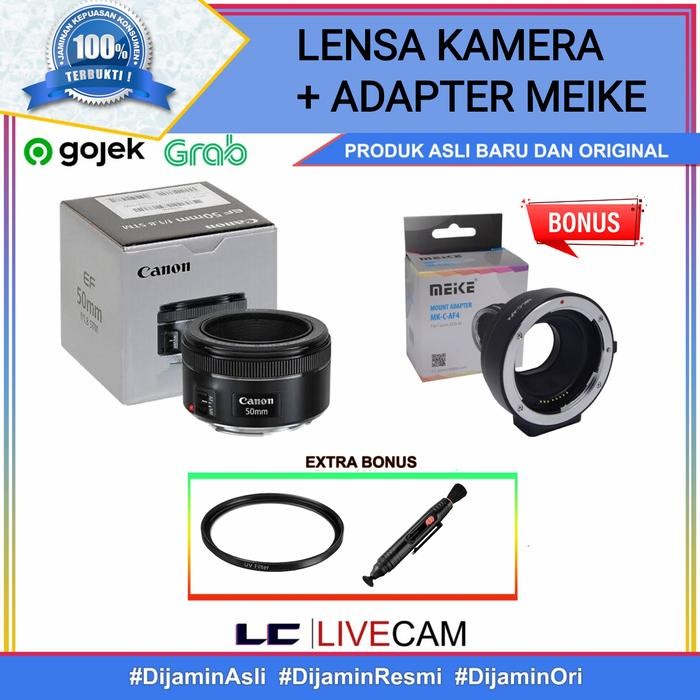 Lensa Canon Ef 50Mm F1.8 Stm / Lensa Fix Canon 50Mm Stm