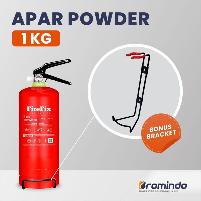 Expert Tabung APAR Kebakaran Alat Pemadam Api Ringan Powder 1 Kg Mobil