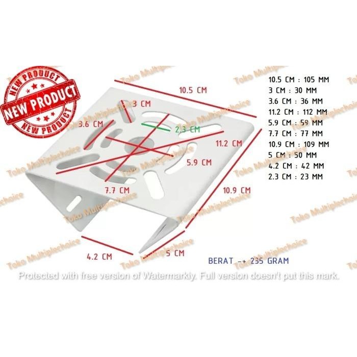 (Expert) POLE MOUNTING BRACKET FOR CCTV SECURITY CAMERAS DOME CAM