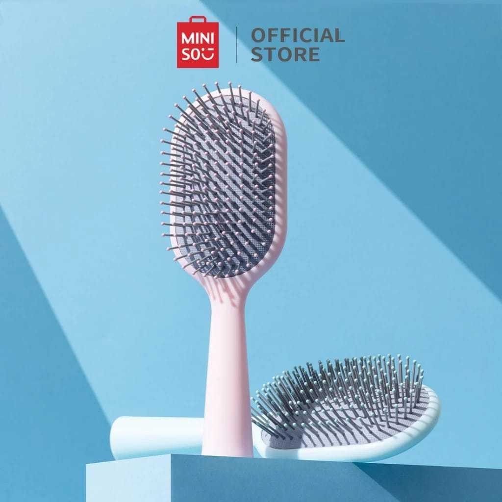 Sisir Rambut MINISO Cushion Hair Brush Miniso Sisir Miniso Sisir Anti Kusut Sisir Rambut Kusut