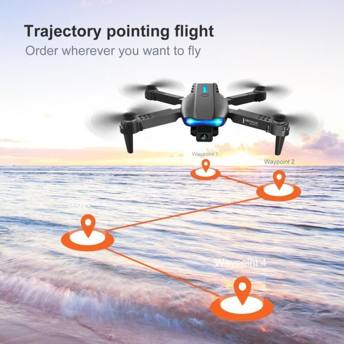 [Expret] Drone Mini Dengan Kamera 4K HD WiFi FPV Dual Camera Drone Posisi Visua