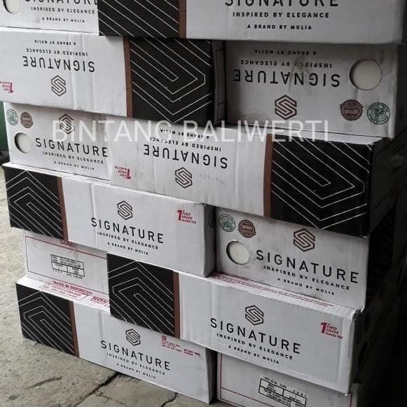 Expert Mulia Signature Bevel White 10x20 Keramik 10x20 Putih Bevel