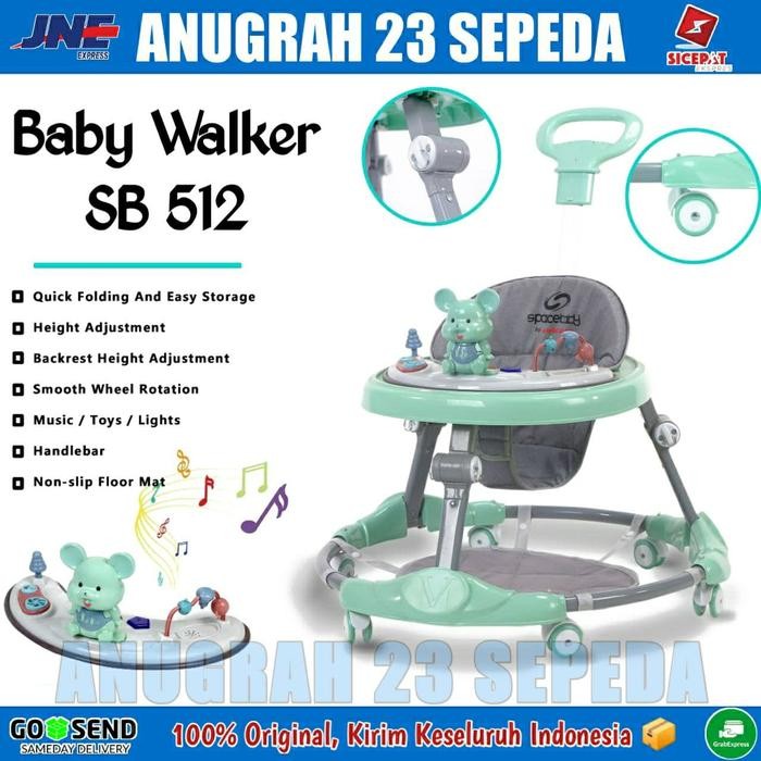 Baby Walker Space Baby SB 512 Musik