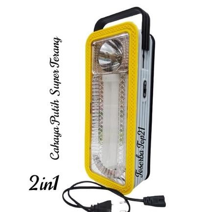 (Expert) LED EMERGENCY / Lampu Emergency 2in1 Lampu Cas Super Terang