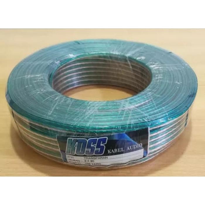 (Expert) KABEL LISTRIK SERABUT / KABEL LISTRIK TRASNPARAN KOSS 2x50,