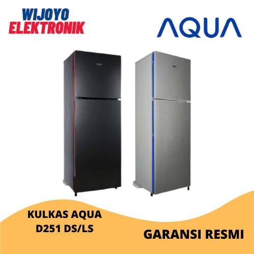 [Expret] KULKAS AQUA 2 PINTU D251DS GARANSI RESMI