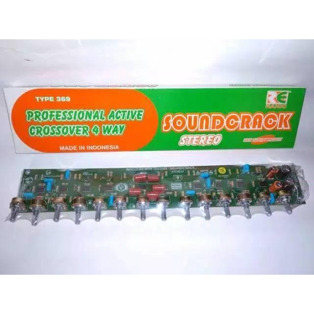 (Expert) Kit aktif crossover 4 way stereo