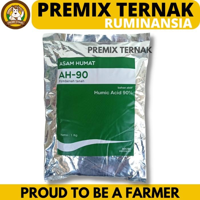 ASAM HUMAT AH-90 1 kg - Asam Humate 90% - Asam Humate 90% - Asam Humate Untuk Pembenah Tanah