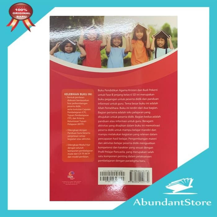 

Ready- Pendidikan Agama Kristen Dan Budi Pekerti Kurikulum Merdeka Kelas 6 Sd