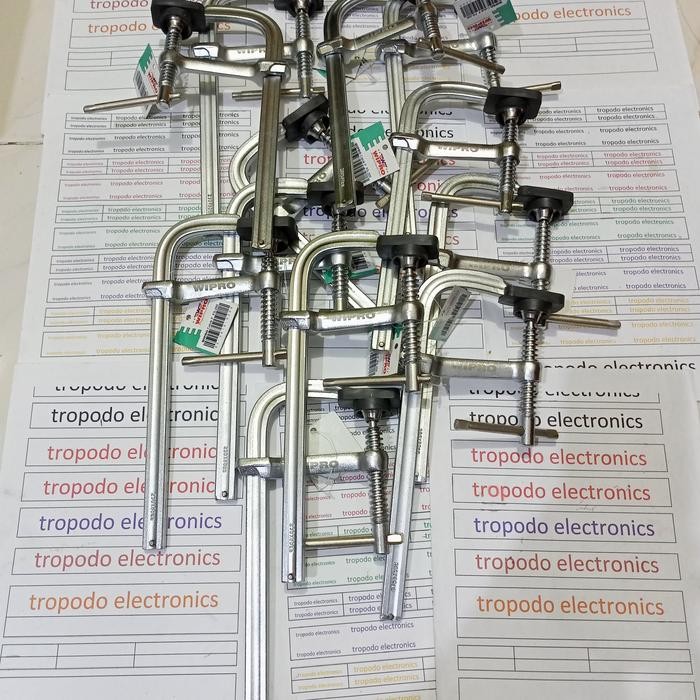 CATOK CLAMP F STEEL WIPRO PANJANG 20 CM