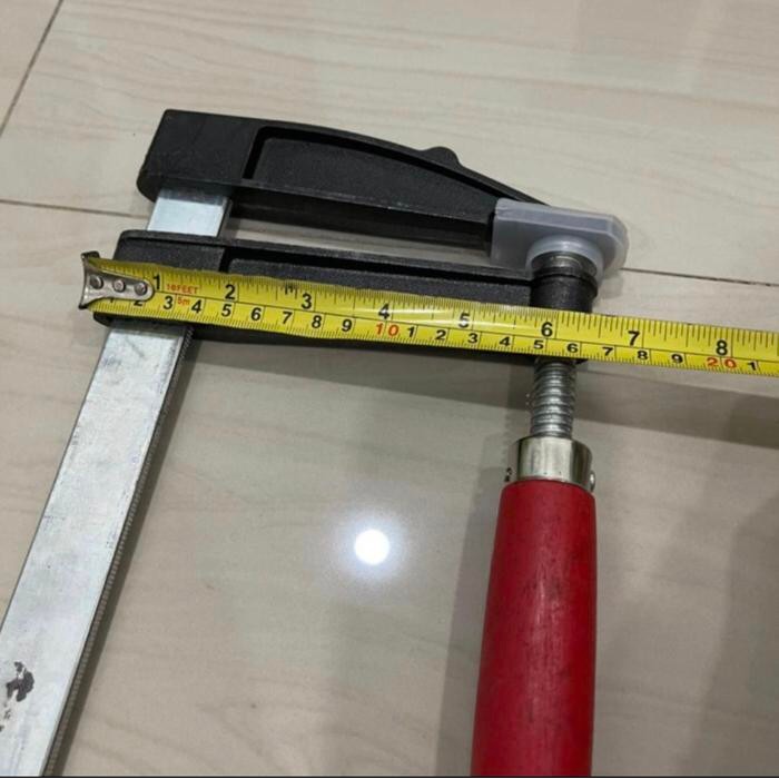 BAIS PAPAN F 1000MM CATOK KAYU F KLEM F 100CM CLAMP JEPIT PAPAN 1METER