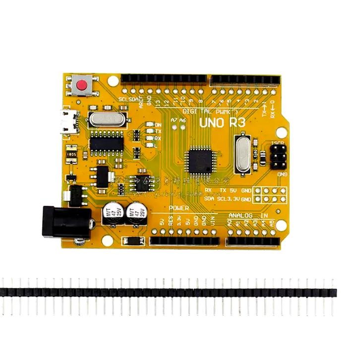 YELLOW UNO R3 VERSION ATMEGA328P ATMEGA 328 NODEMCU NANO PROMINI WEMOS
