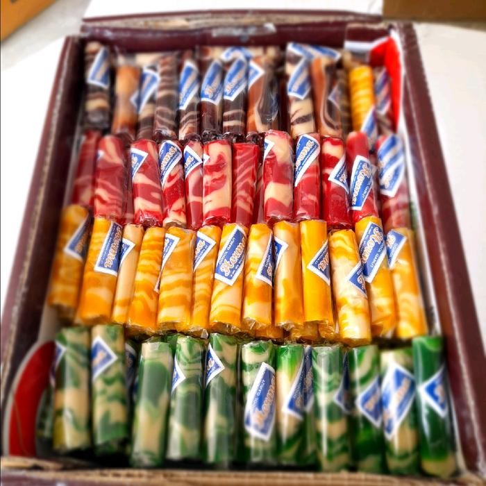 

New Dodol Garut Zebra 1 kilo = Dodol pelangi khas garut