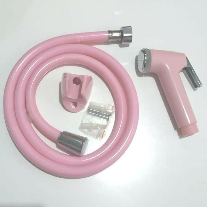 Jet Shower Bidet. Jet Shower Toilet Pvc warna pink