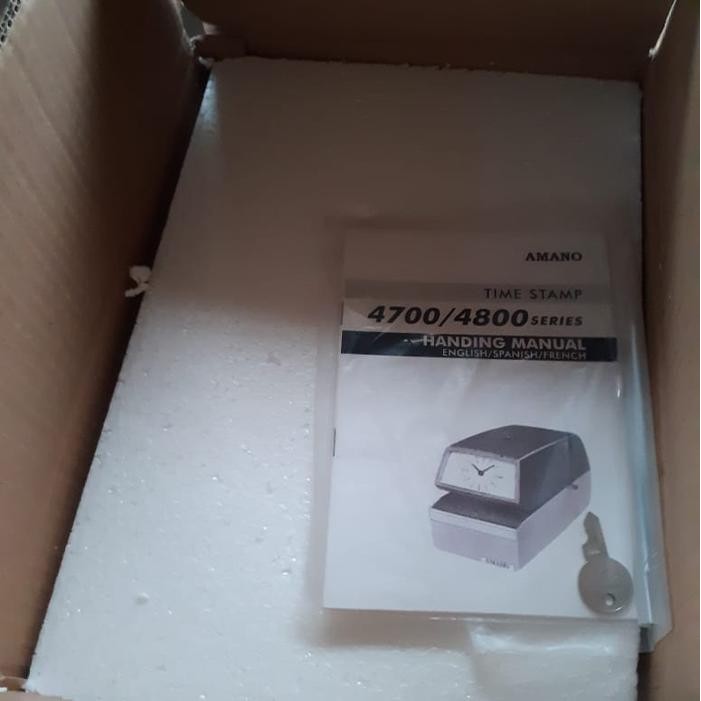 Amano 4740 Time Stamp