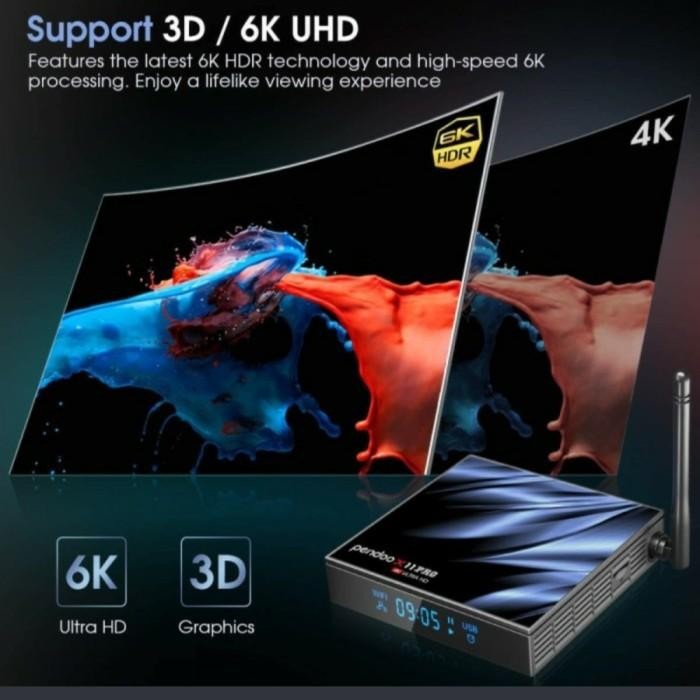 [Expert] Android tv box pendoo x11 pro 4GB/32GB os 10 allwinner h616