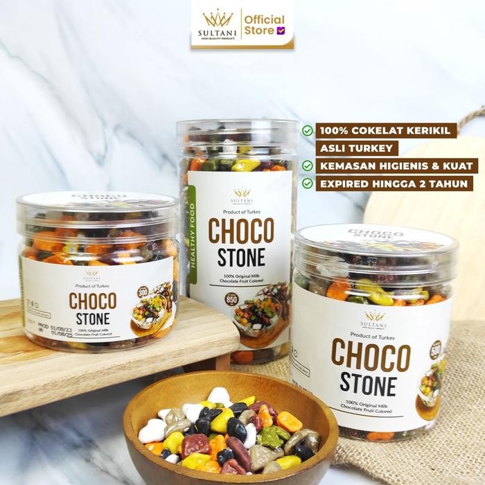 

Cokelat Kerikil Asli Khas Turki - Choco Stone Turkey Chocolate Snack Coklat Toples