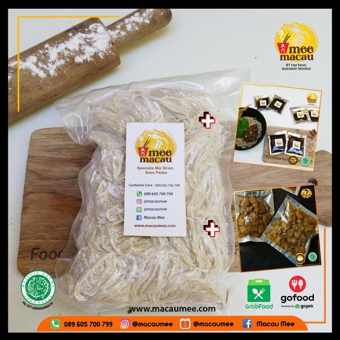 

[PAKET KOMPLIT 11 PORSI] MIE+BUMBU+AYAM PANGSIT MIE AYAM BAKMIE MIE