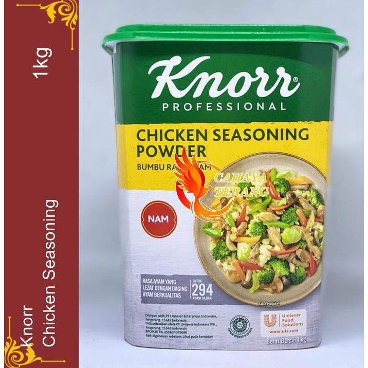 

Knorr Chicken Seasoning Powder Nam 1 Kg Bumbu Ekstrak Daging Ayam 1kg