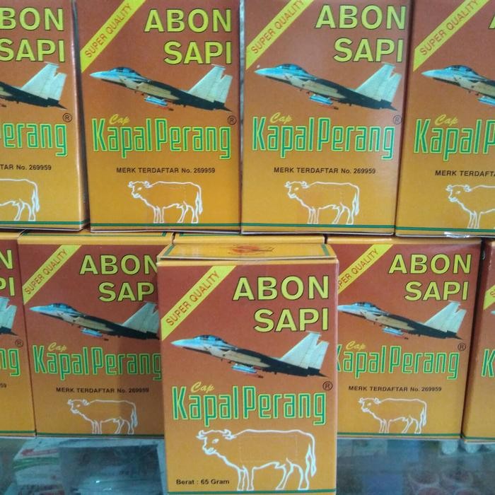 

Abon sapi murah cap Kapal Perang