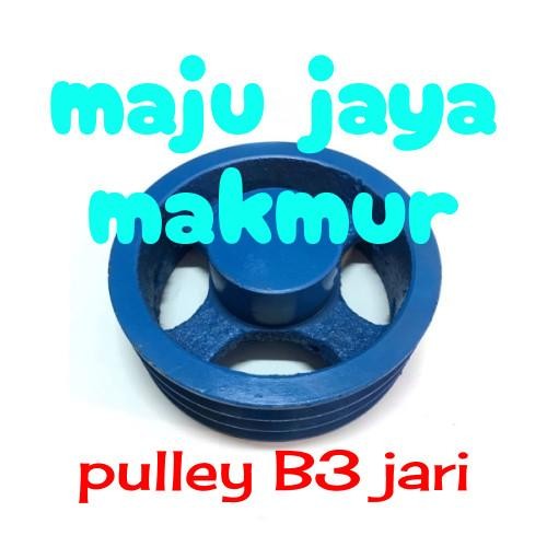 PULLY BESI B3 X 8" INCH JARI ( PULLEY / PULI / POLLY / POLI ) DKS