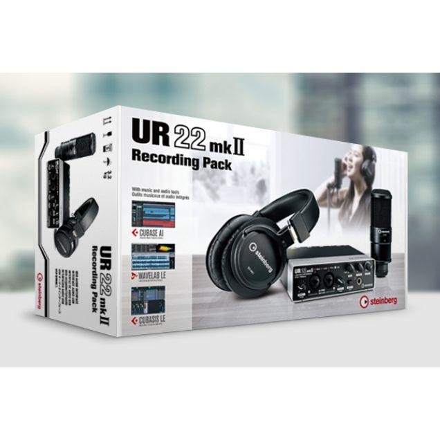 STEINBERG UR22 MKII Recording Pack Soundcard