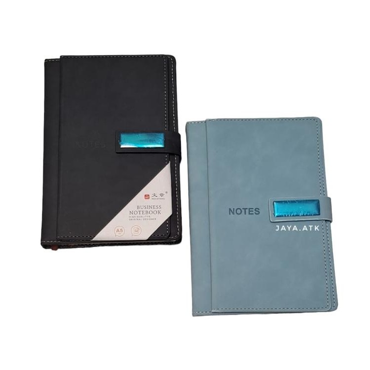 

Paperline Buku Agenda Notebook Buku Tulis Catatan A5 Garis Kancing Warna Polos