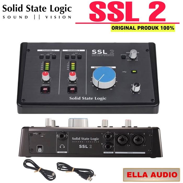 solid state logic ssl 2 soundcard