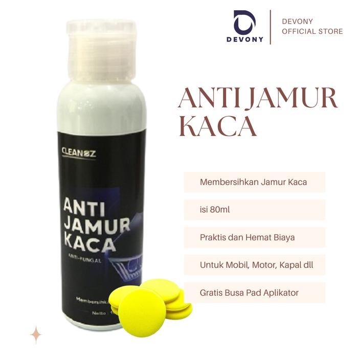 CLEANOZ Penghilang Jamur Kaca Mobil Pembersih Obat Jamur Mobil Kode 706