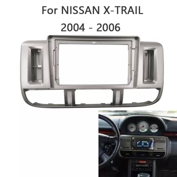 Frame Nissan Xtrail X-Trail 2002-2007 T30 Head unit Android 9 Inch