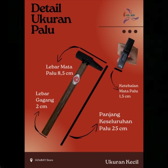 Expert PALU KACA TUKANG GAGANG KAYU MERK DIAMOND