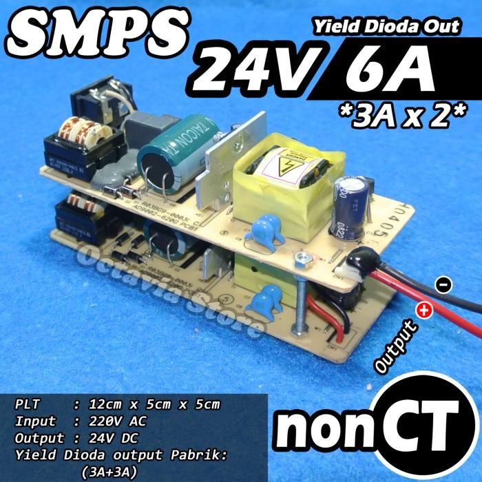 Expert Trafo SMPS 24V 12A CT atau NonCT untuk amplifier Class D