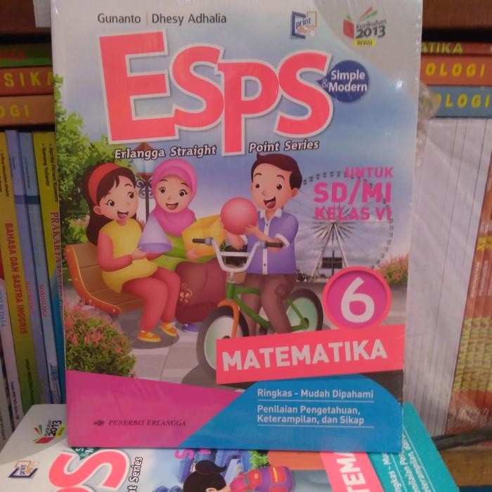 

Ready ESPS MATEMATIKA KELAS 6 K13 ERLANGGA