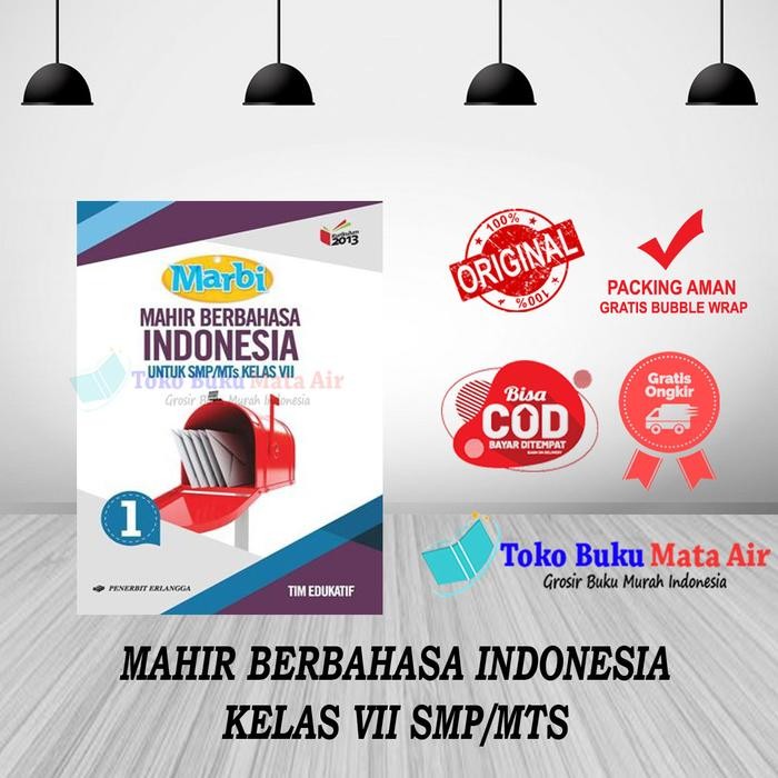 

Ready MARBI ( MAHIR BERBAHASA INDONESIA ) 1 UNTUK SMP/MTs KELAS VII ( K13N )