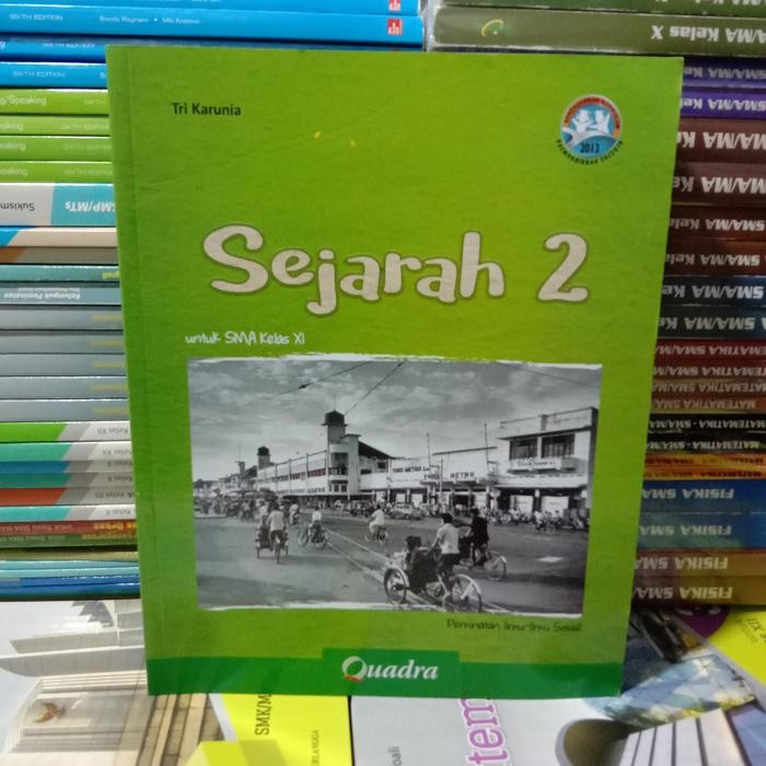 

Ready Original Sejarah 2 Peminatan SMA Kelas 11 K13 Revisi 2016 Quadra
