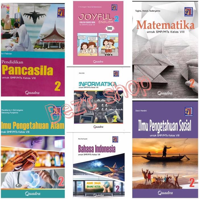 

Ready Buku paket kelas VIII-8 SMP Kurikulum Merdeka - Quadra